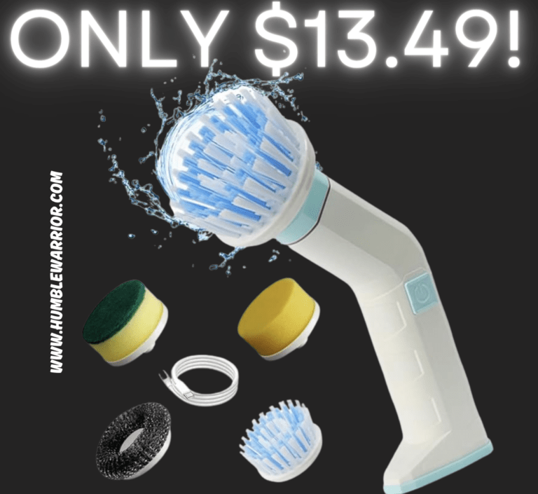 electric spin scrubber!